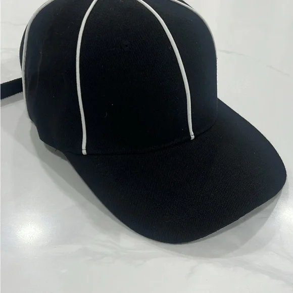 Men's Referee Costume Set - Black and White - Picture 3 of 7